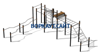 Спортивный комплекс воркаут ВС-199 в Благовещенске Спортивный комплекс воркаут ВС-199 в Благовещенске
