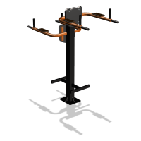 Уличный тренажер  "Брусья-пресс двойной"  УТ202 в Благовещенске