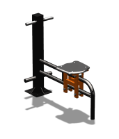 Уличный тренажер "Каталка одинарная" УТ 123 в Благовещенске