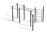 Спортивный комплекс воркаут ВС-117 в Благовещенске