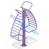 Уличный тренажер для пресса УТ 012 в Благовещенске