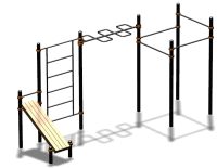 Спортивный комплекс воркаут ВС-74 в Благовещенске
