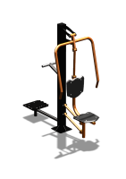 Уличный тренажер "Жим от груди Твистер" УТ328 в Благовещенске