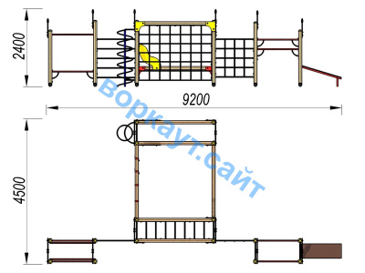 Детский спортивный комплекс ДСК 3102 в Благовещенске