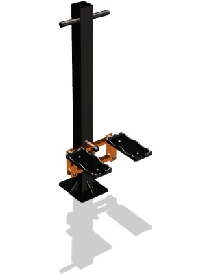 Уличный тренажер "Степпер ручка одинарный" УТ 116 в Благовещенске