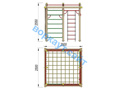 Детский спортивный комплекс ДСК 3110 в Благовещенске Детский спортивный комплекс ДСК 3110 в Благовещенске