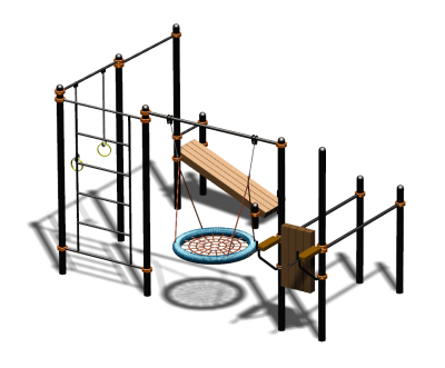 Спортивный комплекс воркаут ВС-97 в Благовещенске