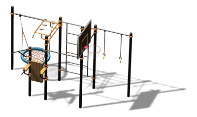 Спортивный комплекс воркаут ВС-104 в Благовещенске