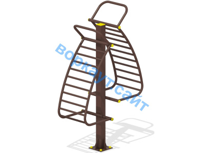 Уличный тренажер для пресса УТ 012 в Благовещенске