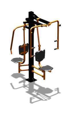 Уличный тренажер "Жим от груди Баттерфляй" УТ311 в Благовещенске