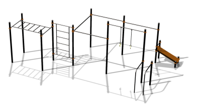 Спортивный комплекс воркаут ВС-153 в Благовещенске