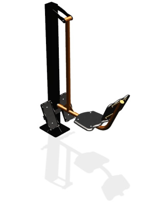 Уличный тренажер "Жим ногами одинарный" УТ 110 в Благовещенске Уличный тренажер "Жим ногами одинарный" УТ 110 в Благовещенске