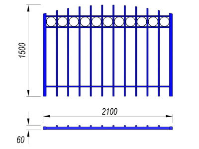 Ограждение спортивной площадки МАФ 5005 в Благовещенске