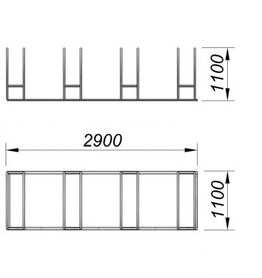 Велопарковка МАФ 6002 в Благовещенске