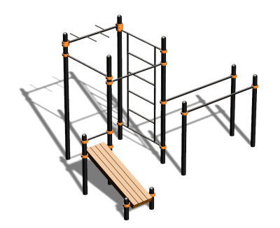 Спортивный комплекс воркаут ВС-91 в Благовещенске