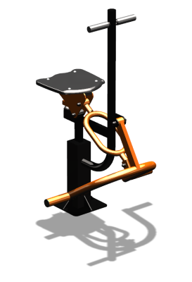 Уличный тренажер "Ковбой" УТ 107 в Благовещенске