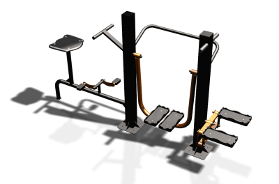 Уличный тренажер "Вело Шагомер Степпер" УТ334 в Благовещенске