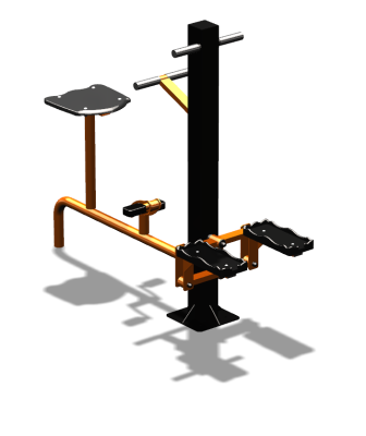 Уличный тренажер "Вело Степпер" УТ319 в Благовещенске