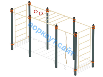Воркаут комплекс гимнастический  ВС-24 в Благовещенске