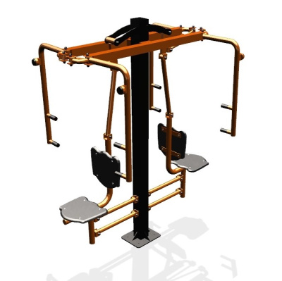 Уличный тренажер "Баттерфляй двойной"   УТ208 в Благовещенске