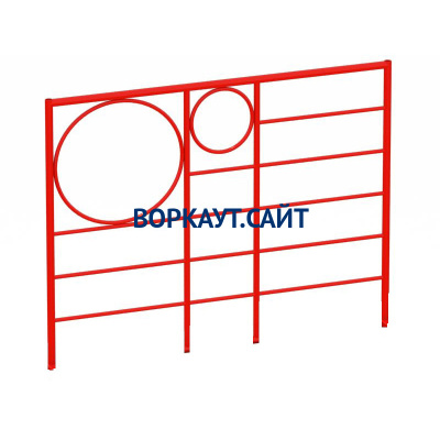 Шведская стенка с кольцами МАФ 3502 в Благовещенске