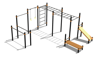Спортивный комплекс воркаут ВС-71 в Благовещенске