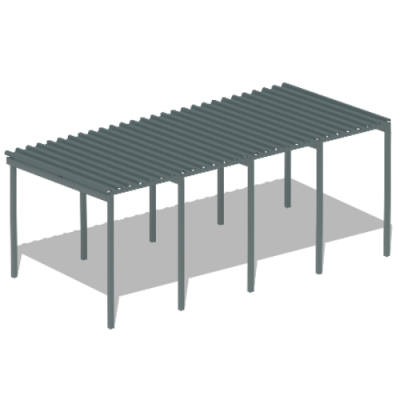 Теневой навес трибун МАФ 4130 в Благовещенске