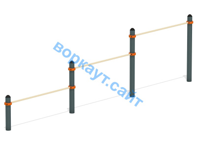 Каскад турников тройной ВС-6 в Благовещенске