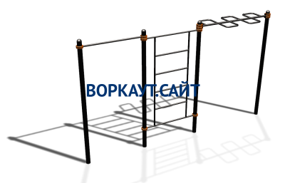 Спортивный комплекс воркаут ВС-129 в Благовещенске