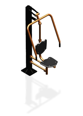 Уличный тренажер "Жим от груди одинарный" УТ 111 в Благовещенске