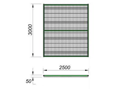 Ограждение спортивной площадки 2500х3000 МАФ 5103 в Благовещенске