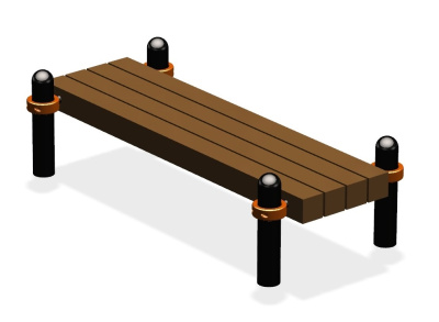 Воркаут скамья ВС-38 в Благовещенске