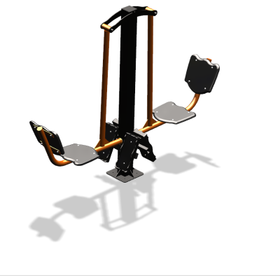 Уличный тренажер  "Жим ногами двойной"  УТ203 в Благовещенске