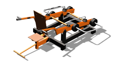 Силовой уличный тренажер  "Трицепс"  УТ424 в Благовещенске