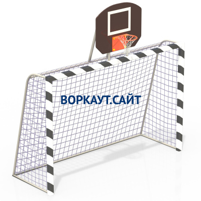 Ворота с баскетбольным щитом СИО 3512 в Благовещенске Ворота с баскетбольным щитом СИО 3512 в Благовещенске