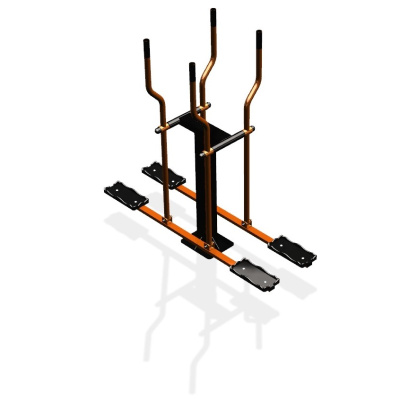 Уличный тренажер  "Лыжи двойные"   УТ210 в Благовещенске