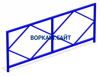 Ограждение площадки МАФ 5001 в Благовещенске