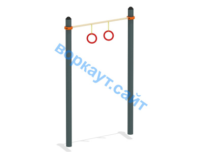 Турник с кольцами ВС-7 в Благовещенске Турник с кольцами ВС-7 в Благовещенске