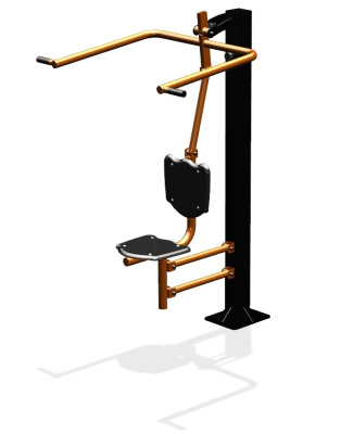 Уличный тренажер "Верхняя тяга одинарный" УТ 114 в Благовещенске