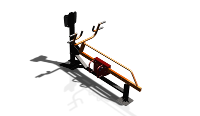 Силовой уличный тренажер  "Гребная тяга"  УТ414 в Благовещенске