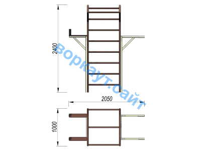 Детский спортивный комплекс 3 в 1 ДСК 3103 в Благовещенске