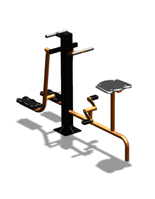 Уличный тренажер "Вело Шпагат" УТ320 в Благовещенске