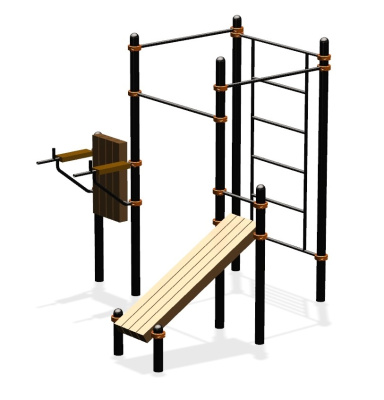 Спортивный комплекс воркаут ВС-64 в Благовещенске