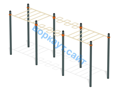 Воркаут комплекс рукоходов ВС-22 в Благовещенске