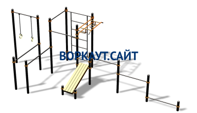 Спортивный комплекс воркаут ВС-95 в Благовещенске