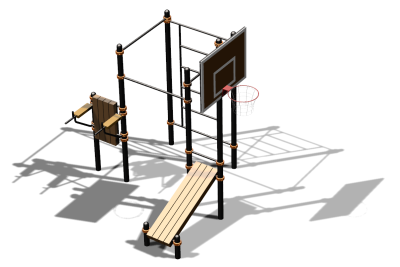 Спортивный комплекс воркаут ВС-155 в Благовещенске