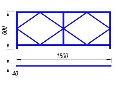 Ограждение площадки МАФ 5001 в Благовещенске