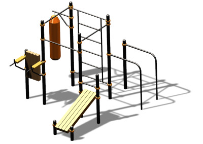 Спортивный комплекс воркаут ВС-93 в Благовещенске