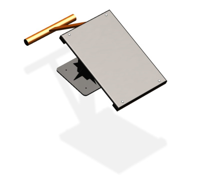 Уличный тренажер "Скамья для пресса" УТ 121 в Благовещенске