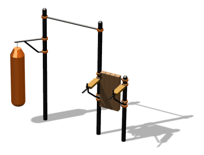 Спортивный комплекс воркаут ВС-148 в Благовещенске